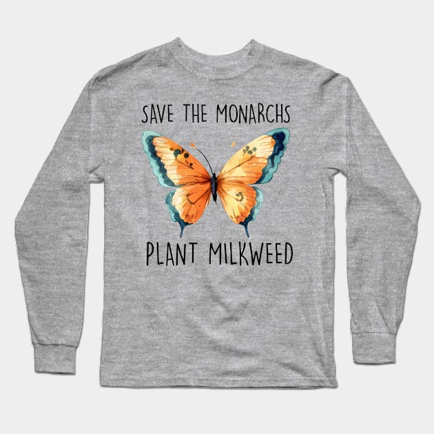 Save the Monarch Long Sleeve T-Shirt by Okanagan Outpost